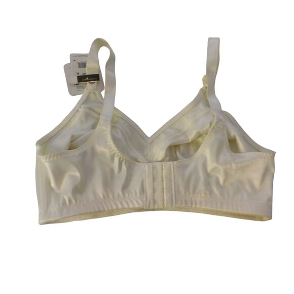 NEW Bali Double Support Wirefree Bra Style 3820 Beige Chic Size 40DD - Picture 3 of 3